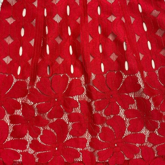 NWT Stylestalker Cassia Lace Strapless Dress Wild Fig Small - Picture 11 of 13